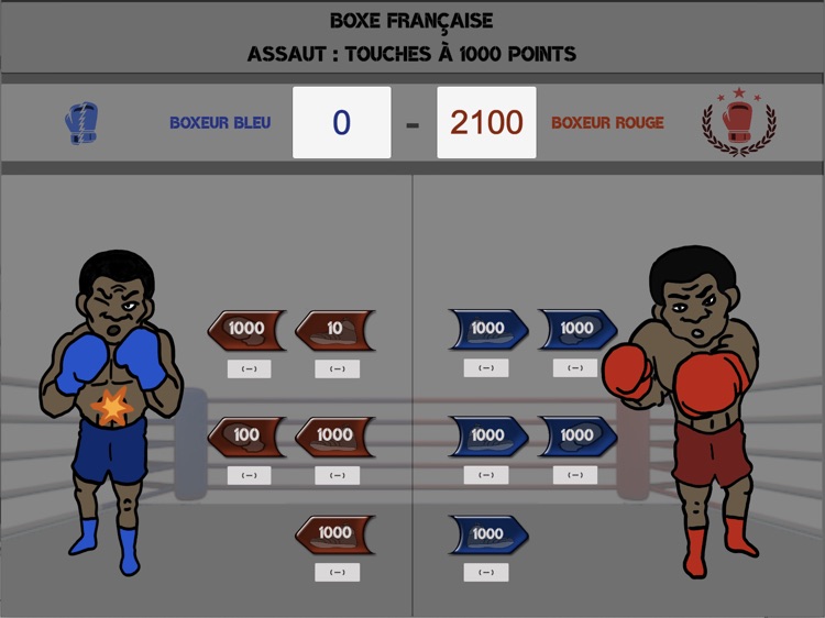 Boxe Française Les 1000 points