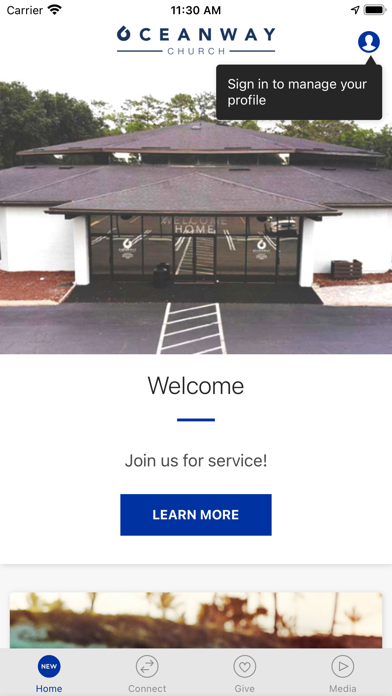 Oceanway Church Screenshot