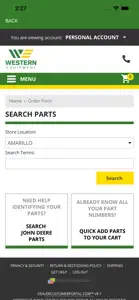 Western Equipment Portal screenshot #3 for iPhone