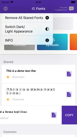 Game screenshot IG Fonts: Fonts for Instagram apk