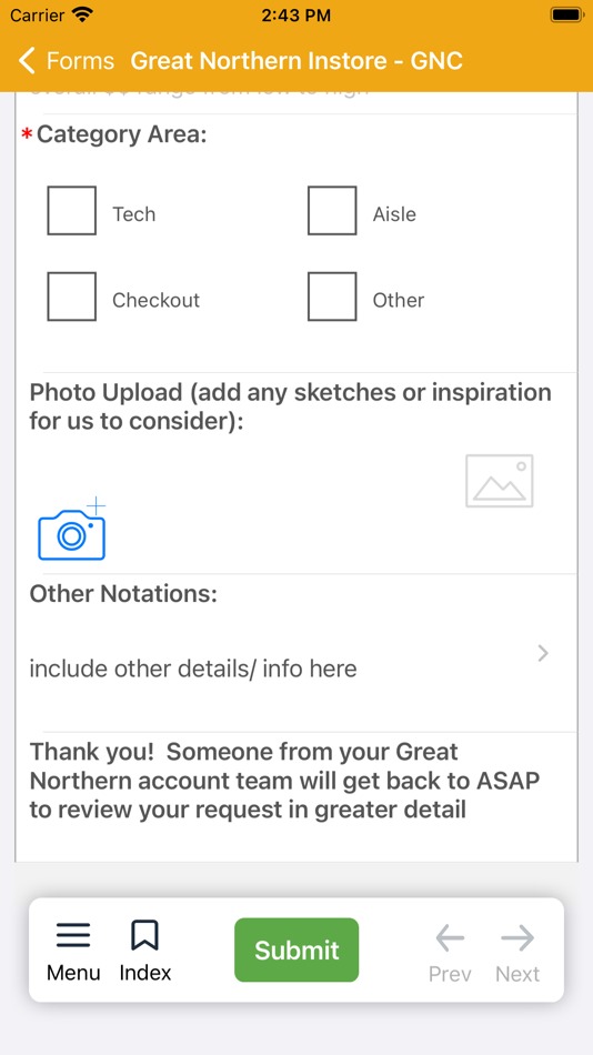 #1. GNC instore (iOS) 由: Great Northern Corporation