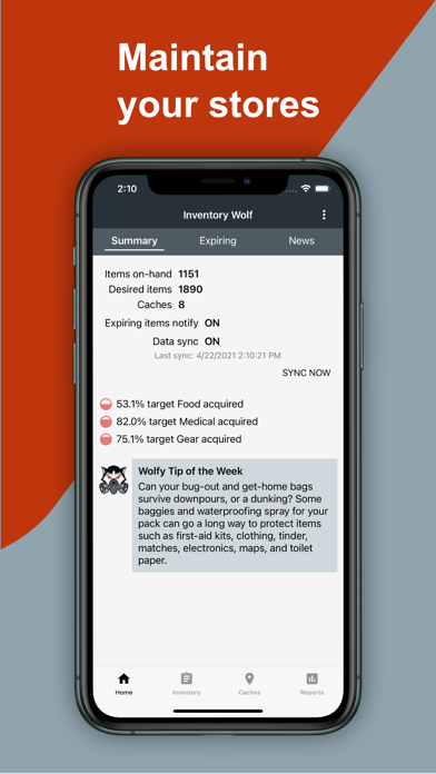 Inventory Wolf Screenshot
