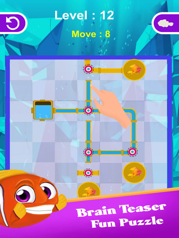 Screenshot #4 pour Save The Fish : Pipes Connect
