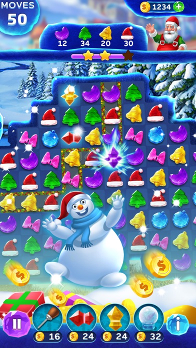 Christmas Frozen Swap Screenshot