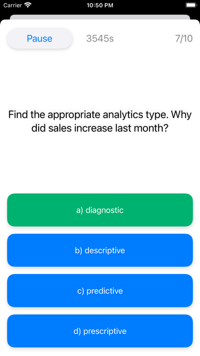 DP-900 Practice Exam Screenshot