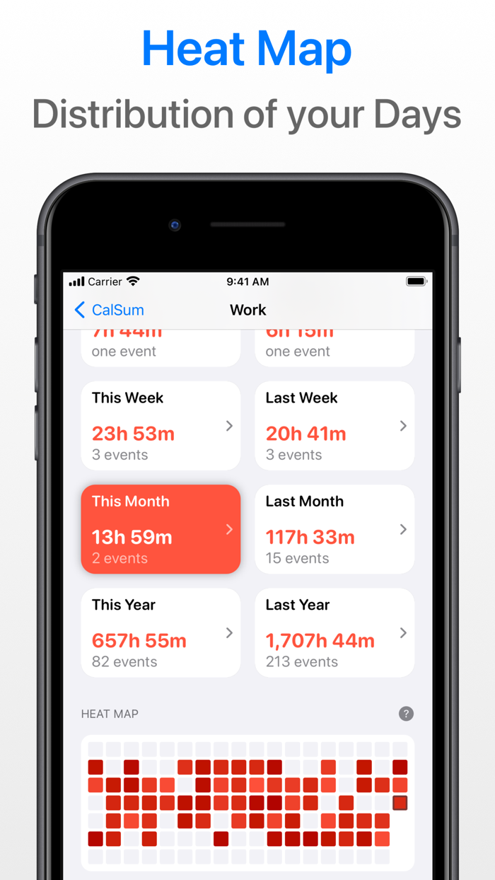 CalSum – Calendar Summaries