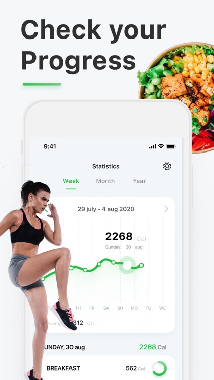 Calorie Calculator+ Food Diary screenshot-3