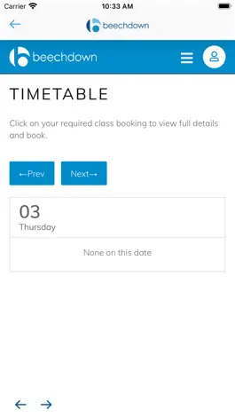 Game screenshot Beechdown Health Club apk