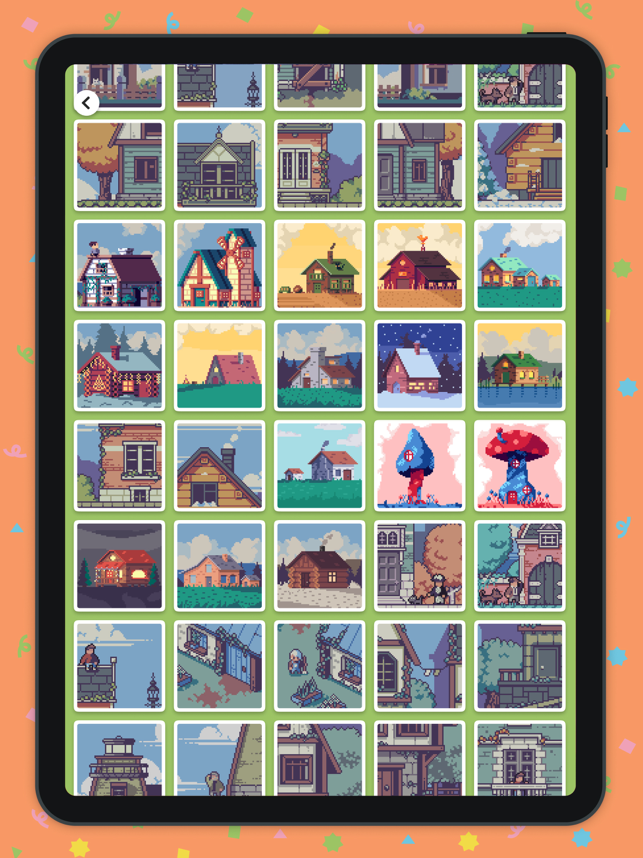 ‎Color Tap - Schermata del gioco da colorare
