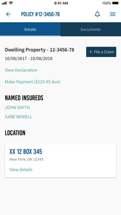Friends Cove Insurance Screenshot