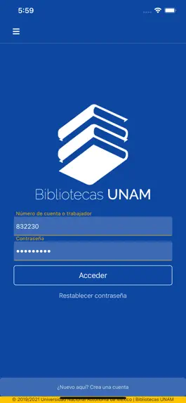 Game screenshot Bibliotecas UNAM mod apk