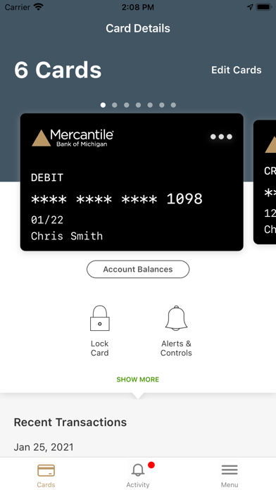 MercDebit Screenshot