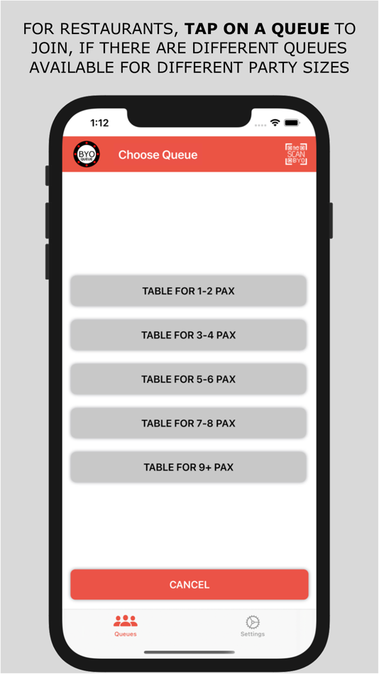 #3. BYO Queue (iOS) 由: BYO Buzzer Pte. Ltd.