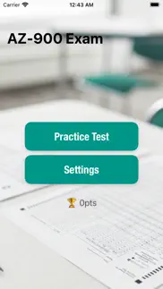 az-900 practice exam iphone screenshot 1