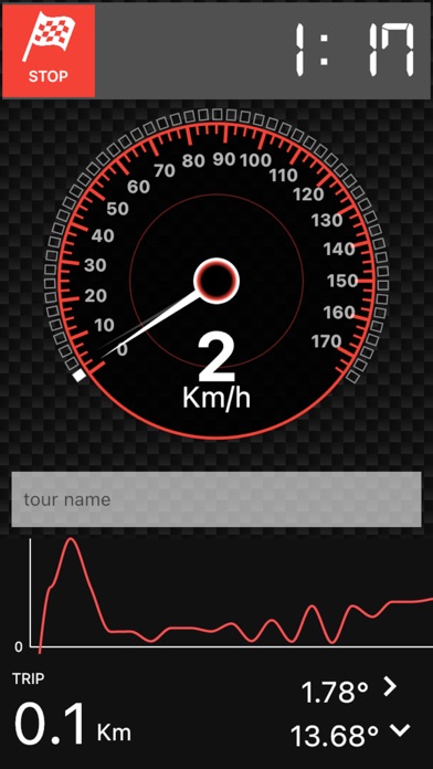 RaceTime - GPS Chrono Screenshot