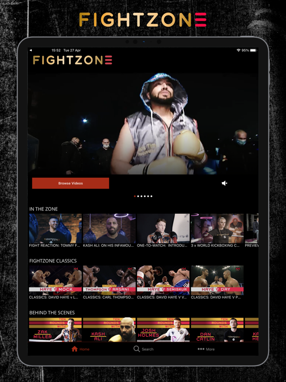 Screenshot #4 pour Fightzone TV