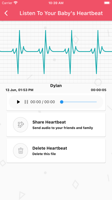 Baby's Heartbeat Backup Screenshot