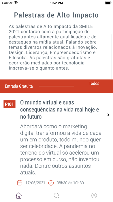 SMILE Mauá 2021 Screenshot