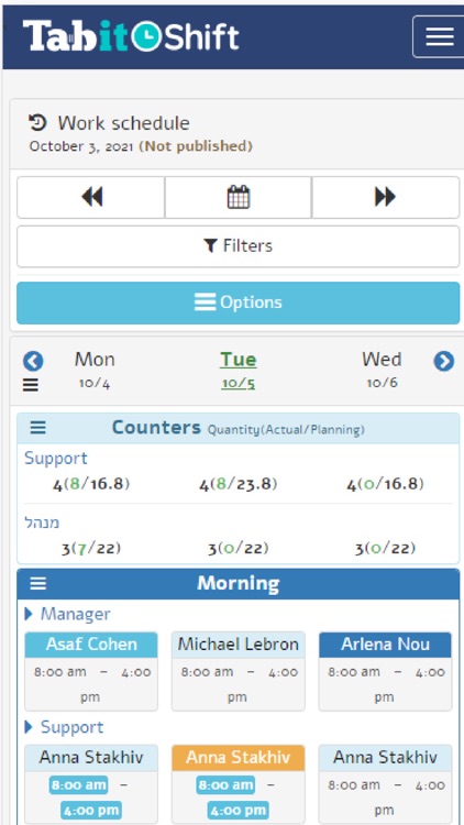 Tabit Shift screenshot-4