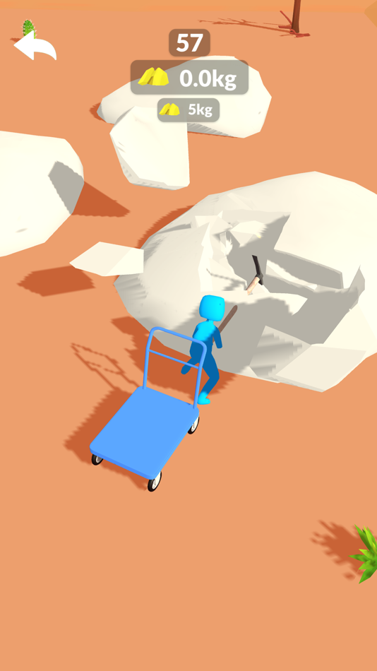 #4. Gold Miner 3D (iOS) 来自: 海龙 詹