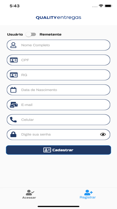 Screenshot #2 pour Quality Entregas - Operacional