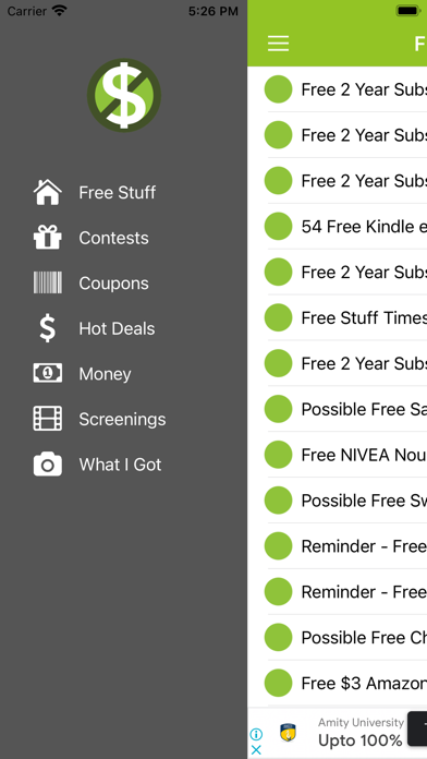 Free Stuff Times - Freebies Screenshot