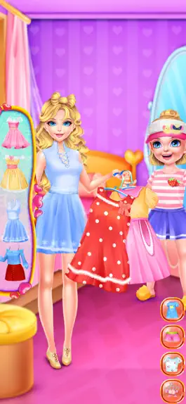 Game screenshot Сестры встречаются с третьим apk
