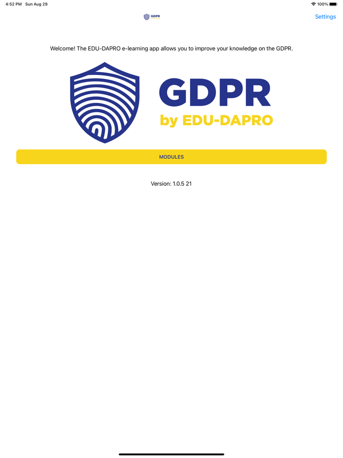 EDU DAPRO Privacy Knowledge