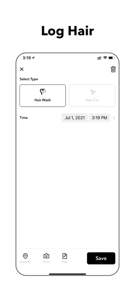 Game screenshot HairTrack: Log Your Hair apk