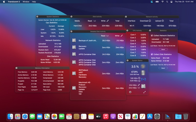 Screenshot #1 pour Translucent 2