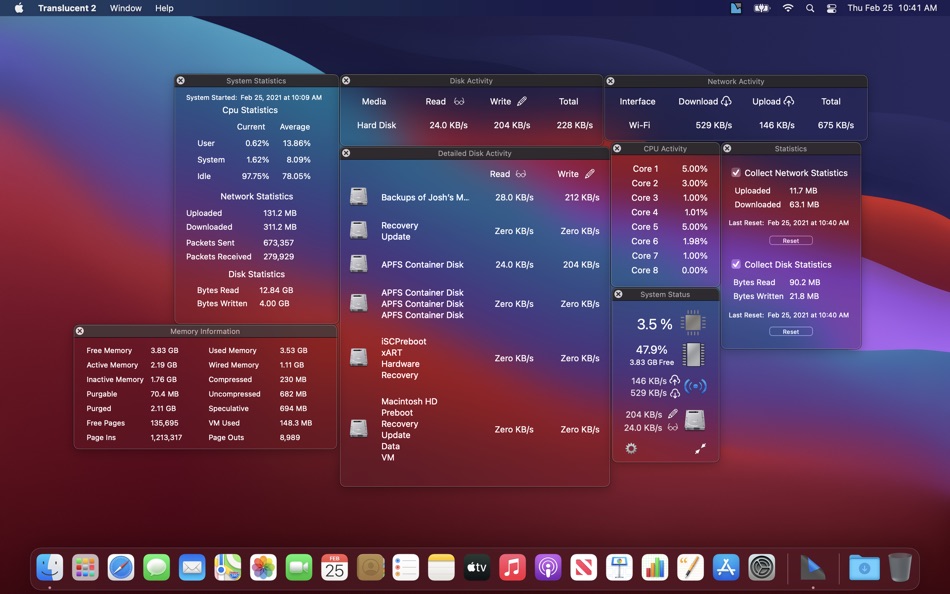 #1. Translucent 2 (macOS) 由: Translucent Software LLC