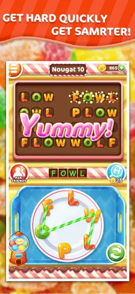 Game screenshot Word Candy Sweetest Word Game apk