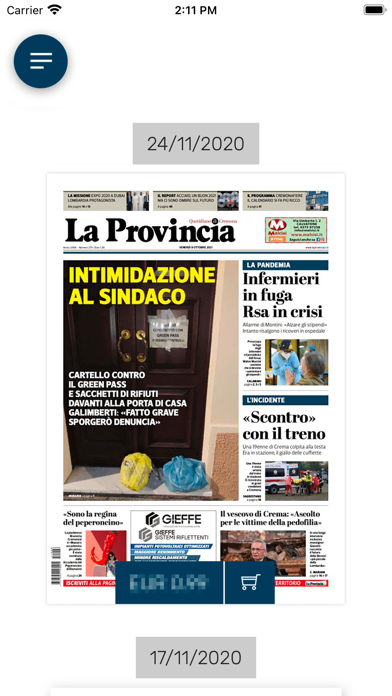 La Provincia di Cremona Crema Screenshot