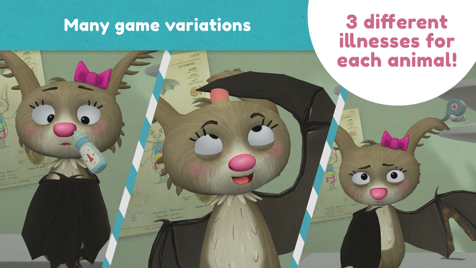 #3. Little Fox Animal Doctor (iOS) โดย: Fox and Sheep GmbH