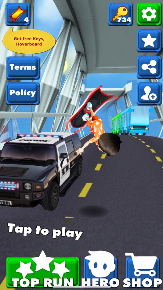 City Run Rush 3D - 1.2 - (iOS)