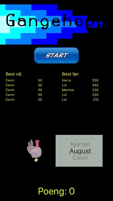 Gangehopp Screenshot