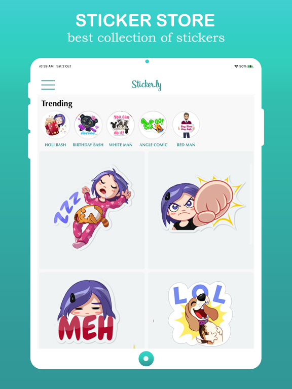 Screenshot #5 pour Sticker Maker : Status Saver