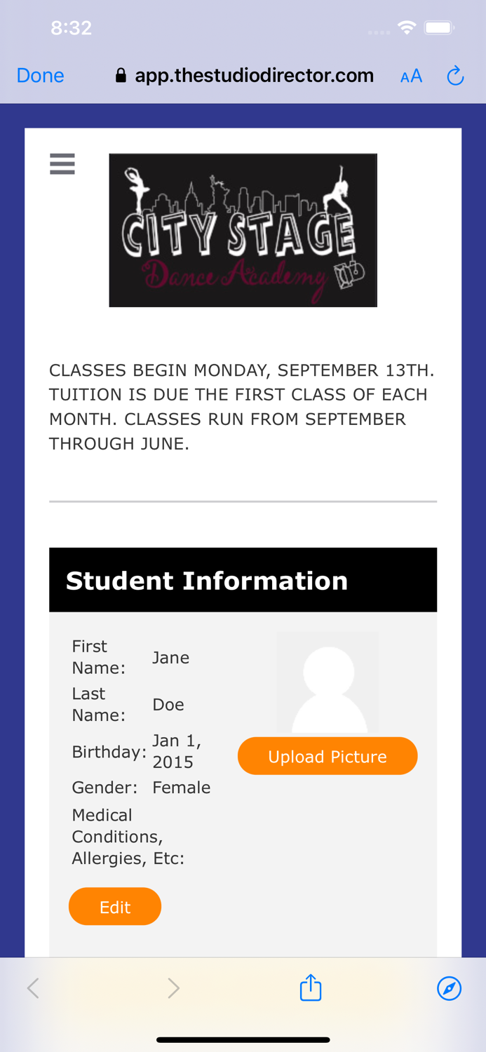 City Stage Dance Academy