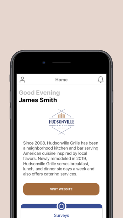Hudsonville Grille Screenshot