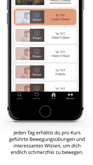 Bewegungslernen - Übungen Screenshot