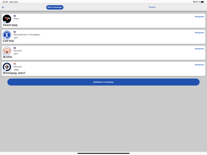 Энергия хоккея