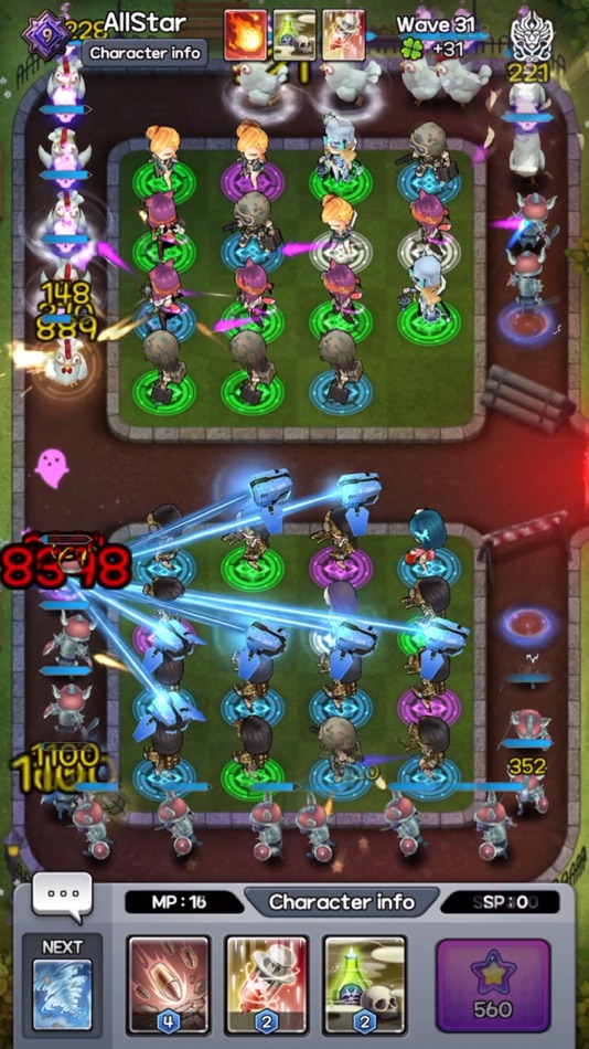 #2. All Star Random Defense (iOS) Podle: Clegames, Inc.