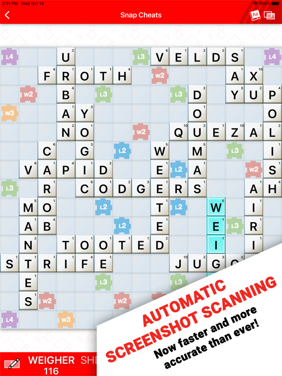 Screenshot #5 pour Snap Cheats - for Word Chums