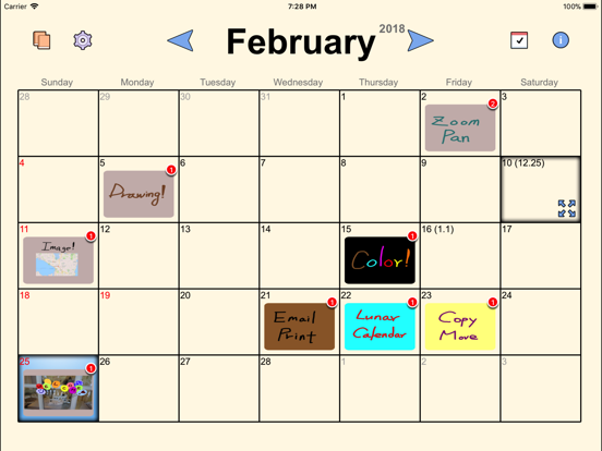 Screenshot #5 pour Absolute Board Calendar