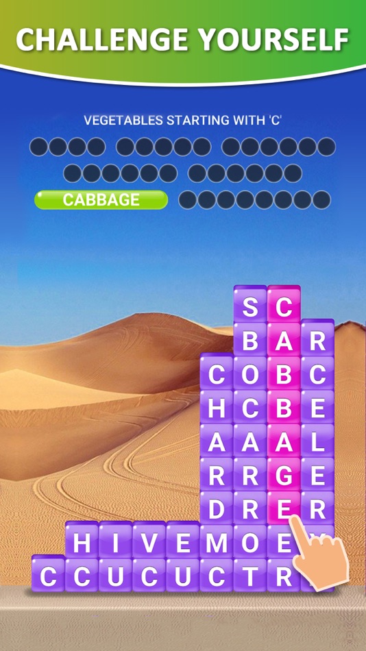 #3. Word Rainbow Swipe (iOS) 由: Kiwi Fun HK Limited