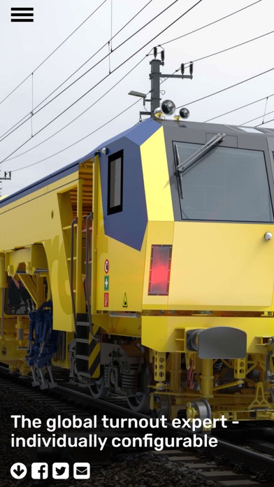 Plasser & Theurer aktuell Screenshot