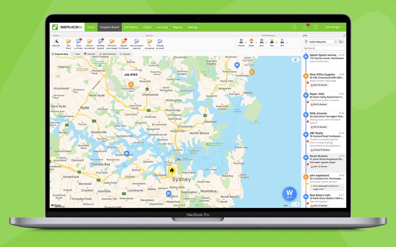 Screenshot #1 pour ServiceM8 for Desktop