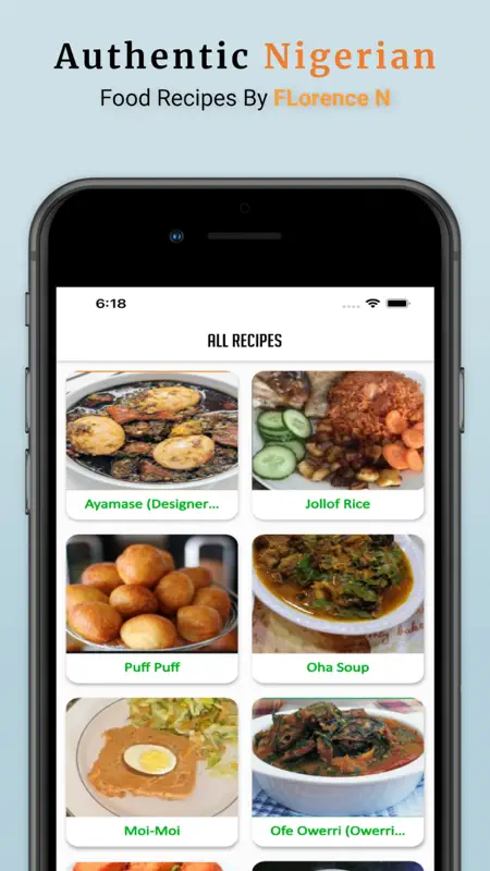 Nigerian FoodRecipe Florence N screenshot 1 of 8