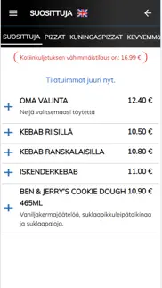 pizza kuningas malmi-foodorder iphone screenshot 3