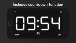 stopwatch & countdown iphone screenshot 3